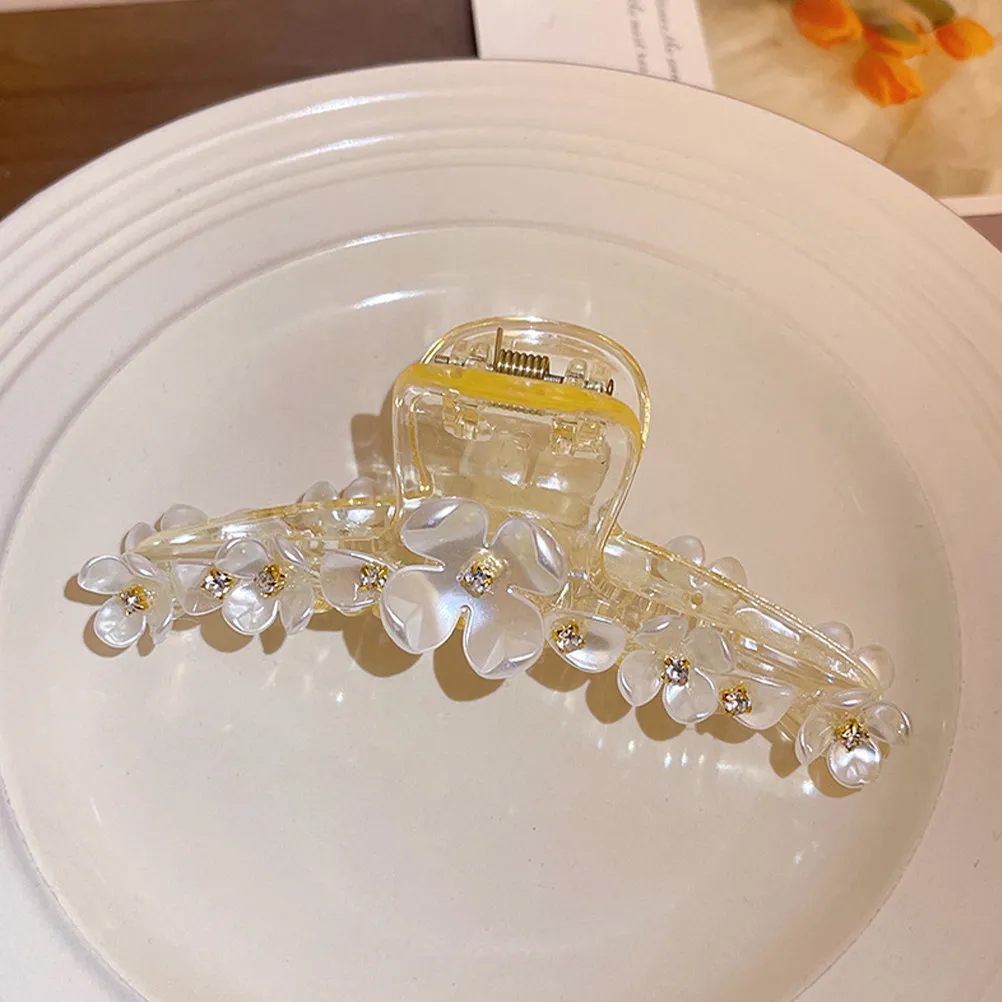 2Pcs Large Flower Hair Claw Clips for Women Rhinestone Acrylic Jaw Clamps for Thick Long Thin Hair Comfortable All Day Wear
2Pcs Large Flower Hair Claw Clips for Women Rhinestone Acrylic Jaw Clamps for Thick Long Thin Hair Comfortable All Day Wear