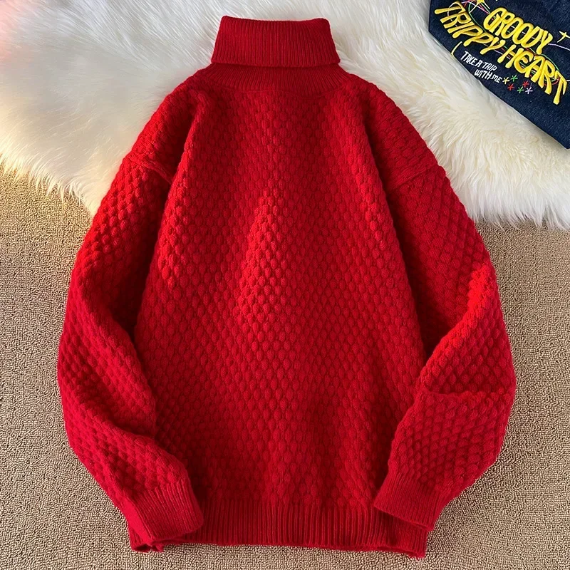 2024 Autumn and Winter New Men's Turtleneck Sweater Men's High Sense Fashion Brand Twist Flower Interior Clothing Home Pajamas
2024 Autumn and Winter New Men's Turtleneck Sweater Men's High Sense Fashion Brand Twist Flower Interior Clothing Home Pajamas