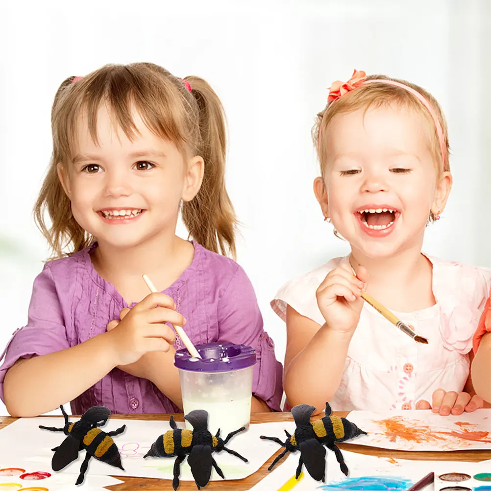 2Pcs Delicate Bee Shape Models Lifelike Appearance Creative Decorative Fake Bees for Desktop Decoration Party Setup Trick Props
2Pcs Delicate Bee Shape Models Lifelike Appearance Creative Decorative Fake Bees for Desktop Decoration Party Setup Trick Props