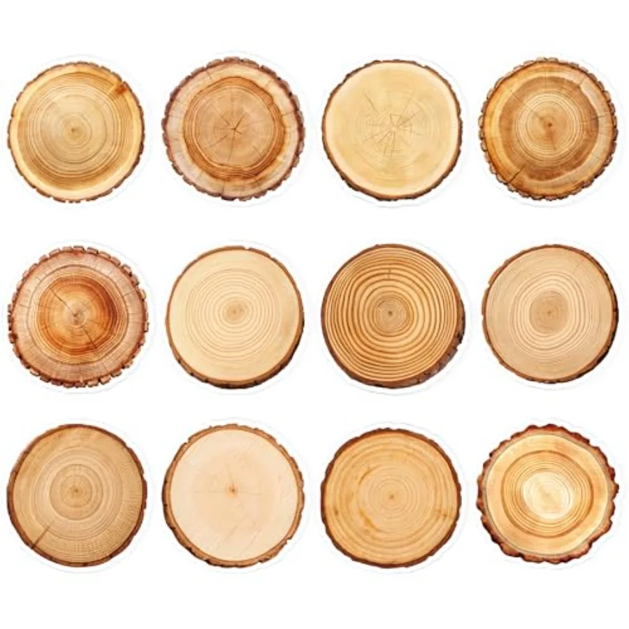 12 Pcs Wood Grain Sticky Notes Set, 240 Sheets Round Wood Slice Shaped Self Adhesive Memo Pads, 2.8 Inch Cute Sticky Notepads f
12 Pcs Wood Grain Sticky Notes Set, 240 Sheets Round Wood Slice Shaped Self Adhesive Memo Pads, 2.8 Inch Cute Sticky Notepads f