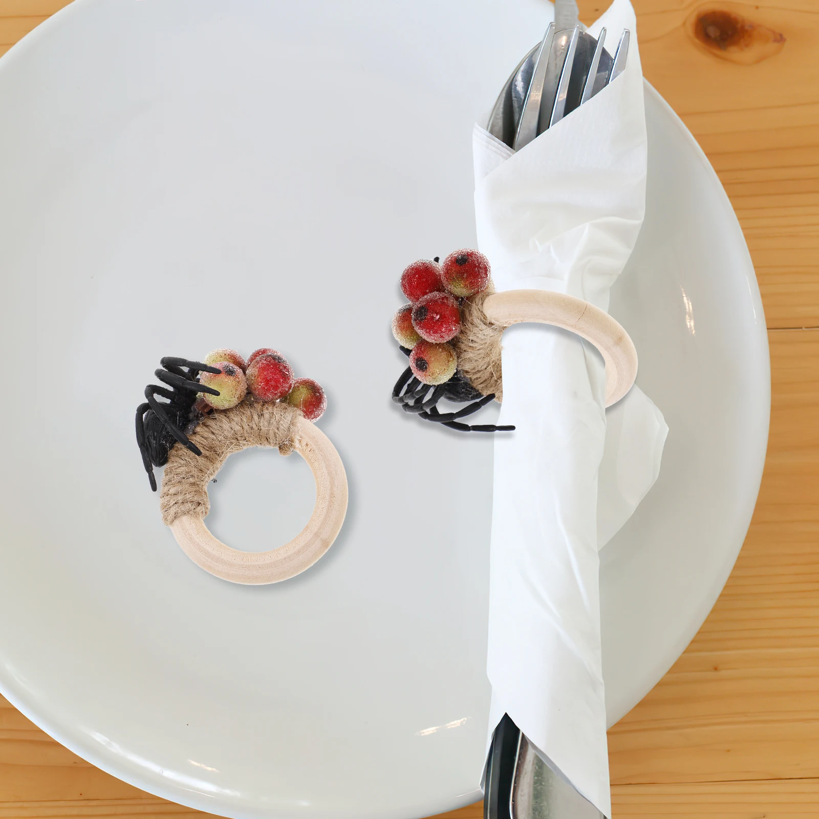 6 Pcs Napkin Buckle Ring Halloween Decoration Holder Creative Rings Adornment Banquet Twine Decors Hotel Holders
6 Pcs Napkin Buckle Ring Halloween Decoration Holder Creative Rings Adornment Banquet Twine Decors Hotel Holders