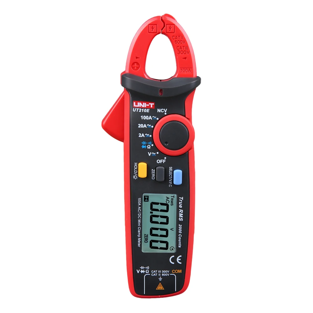 UNI-T DIGITAL UT210E/UT210D 100Amp 600V AC DC CLAMP METER UT210E UT210D Multimeter True RMS VFC diode DE shipping
UNI-T DIGITAL UT210E/UT210D 100Amp 600V AC DC CLAMP METER UT210E UT210D Multimeter True RMS VFC diode DE shipping