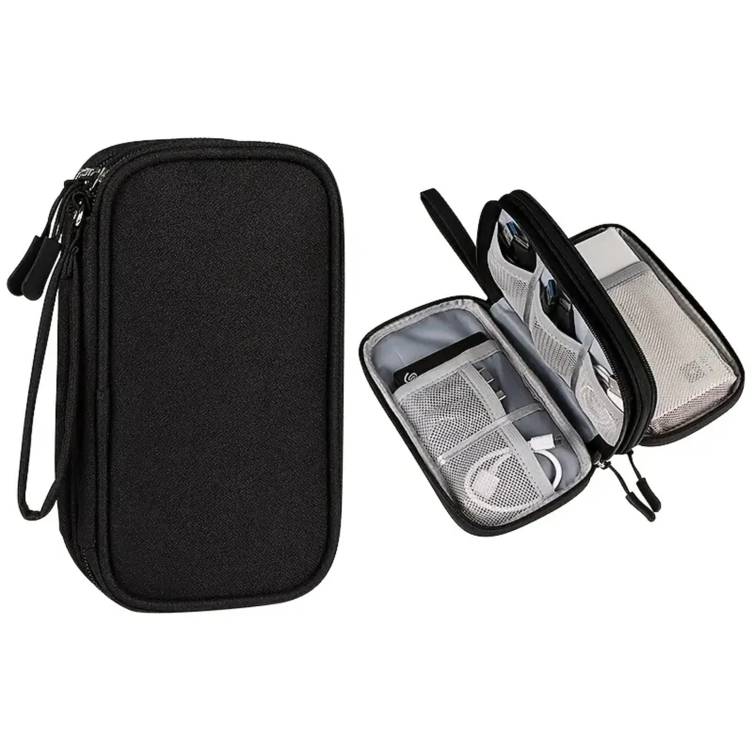 Ideal Multifunctional Portable Power Bank USB Charger Cable Storage Bag for Phone, All-in-One Travel Organizer for Your Electron
Ideal Multifunctional Portable Power Bank USB Charger Cable Storage Bag for Phone, All-in-One Travel Organizer for Your Electron