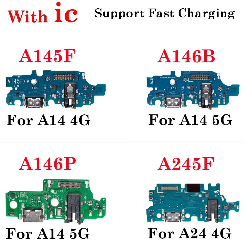 Pop 1Pcs With Ic Fast Charging USB Charger Connector Board Port Flex Cable For Samsung Galaxy A14 4G 5G A145F A146B A146P A24 A2
Pop 1Pcs With Ic Fast Charging USB Charger Connector Board Port Flex Cable For Samsung Galaxy A14 4G 5G A145F A146B A146P A24 A2