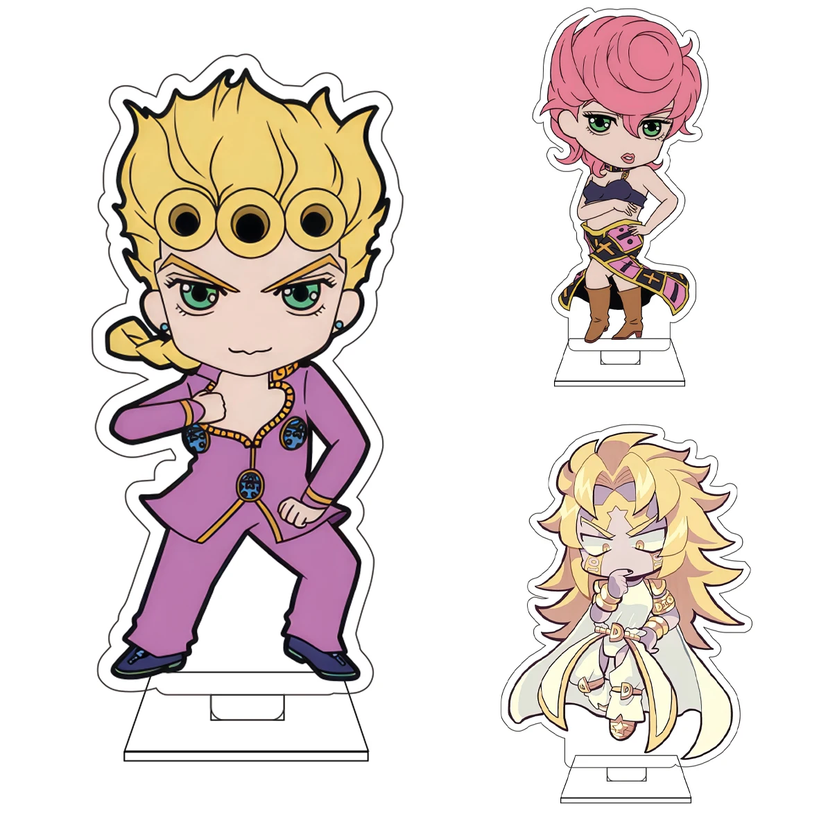 10CM Anime JoJo's Bizarre Adventure Cosplay Cute Acrylic Figure Stand Plate Jonathan Joestar Ornaments Gifts
10CM Anime JoJo's Bizarre Adventure Cosplay Cute Acrylic Figure Stand Plate Jonathan Joestar Ornaments Gifts