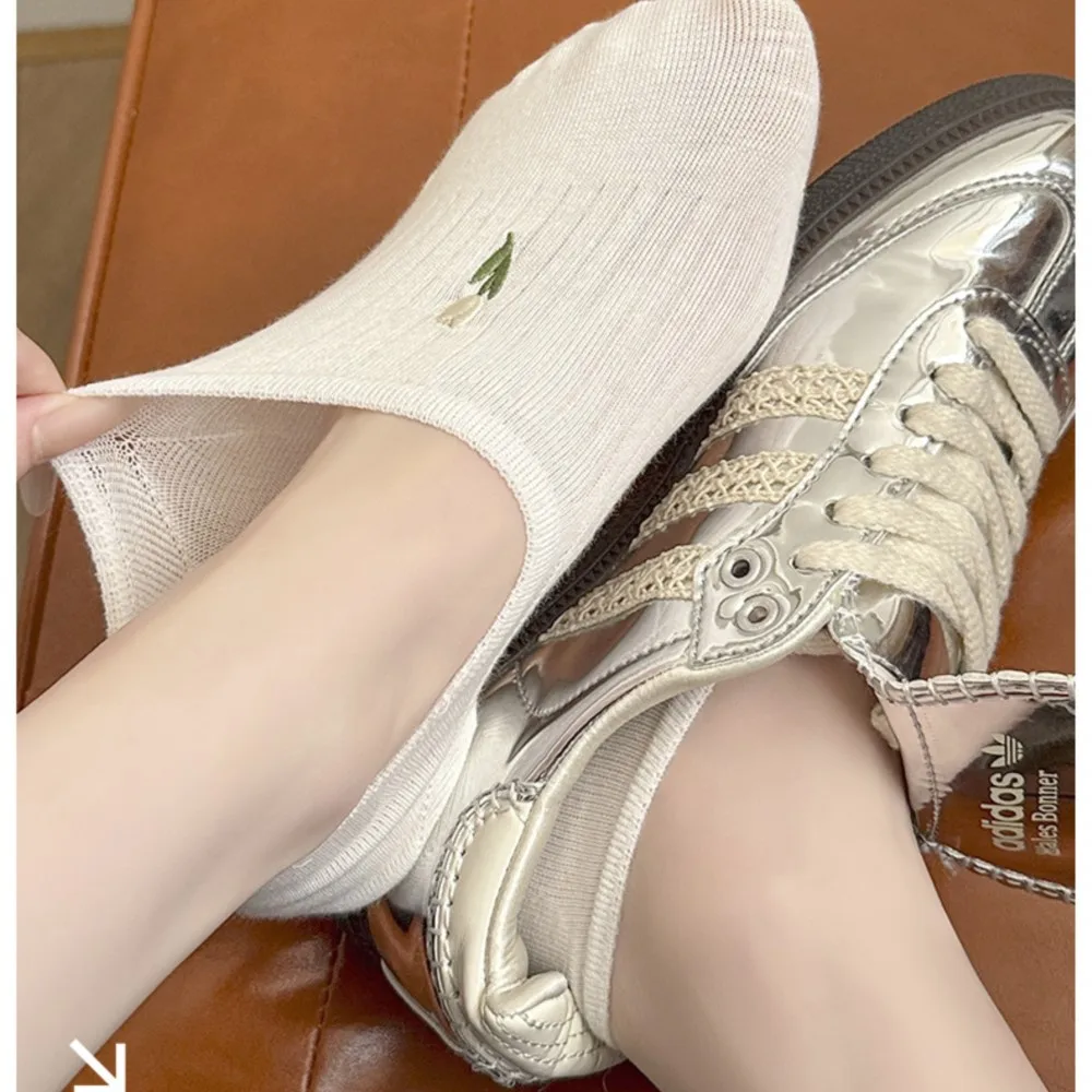 4pairs Sock Leisure Ankle Crew Fuzzy Bow Socks Women Short Summer Thin Cotton anti-slip non-dropping Heel Invisible Boat 1W82
4pairs Sock Leisure Ankle Crew Fuzzy Bow Socks Women Short Summer Thin Cotton anti-slip non-dropping Heel Invisible Boat 1W82