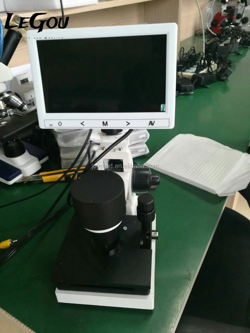 LeGou Professional Digital 8 Inch Blood Microcirculation test Machine Capillaroscope Analyzer