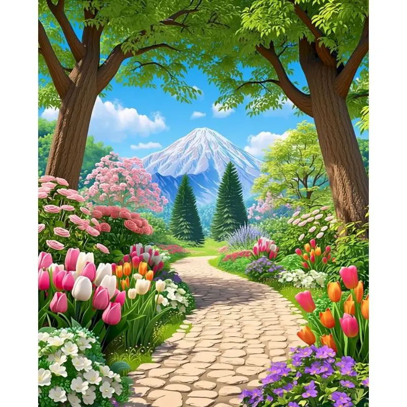 GATYZTORY Park Painting By Numbers Kits Paint With Numbers Landscape Paint for Painting Unframe Diy Making Kits
GATYZTORY Park Painting By Numbers Kits Paint With Numbers Landscape Paint for Painting Unframe Diy Making Kits