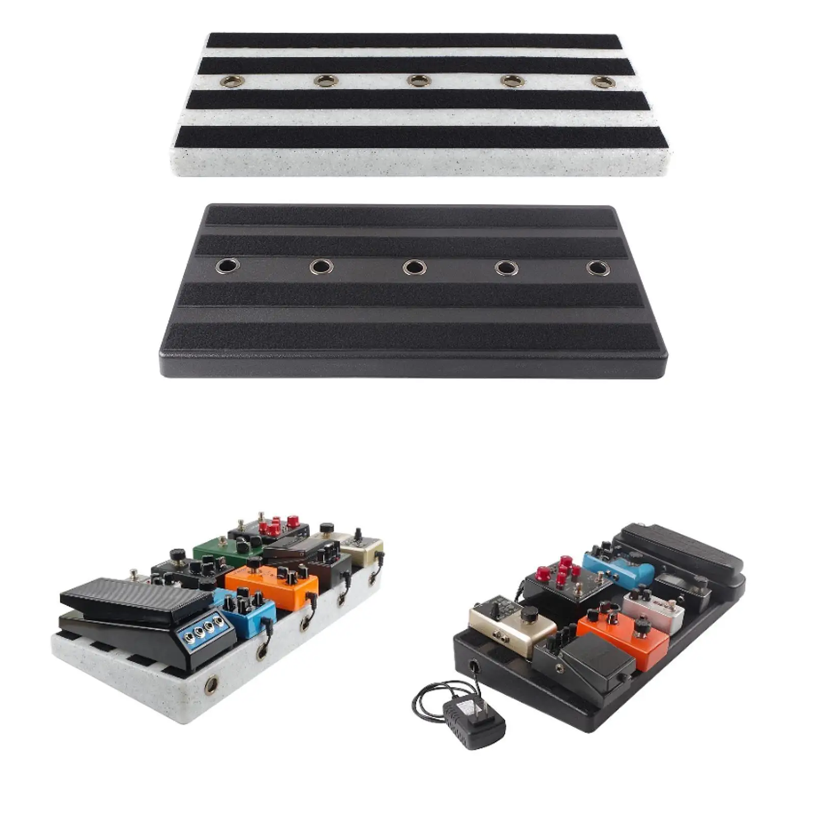 Guitar Effect Pedal Board Sturdy Lightweight Portable Easy to Carry Cable Supply for Bass Guitar Musical Instrument Replacement
Guitar Effect Pedal Board Sturdy Lightweight Portable Easy to Carry Cable Supply for Bass Guitar Musical Instrument Replacement