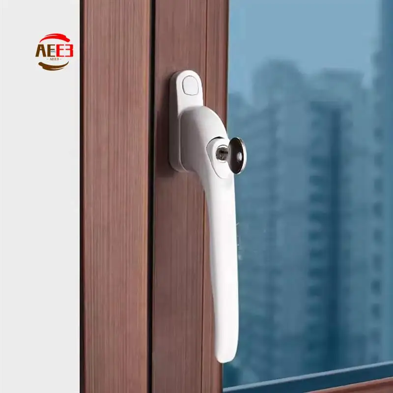 AEE3-Шоконная ручка, Для окон, Белая, Универсальная оконная ручка, Плоская ручка, Замок с ключом, Для двойного остекления
AEE3-Шоконная ручка, Для окон, Белая, Универсальная оконная ручка, Плоская ручка, Замок с ключом, Для двойного остекления