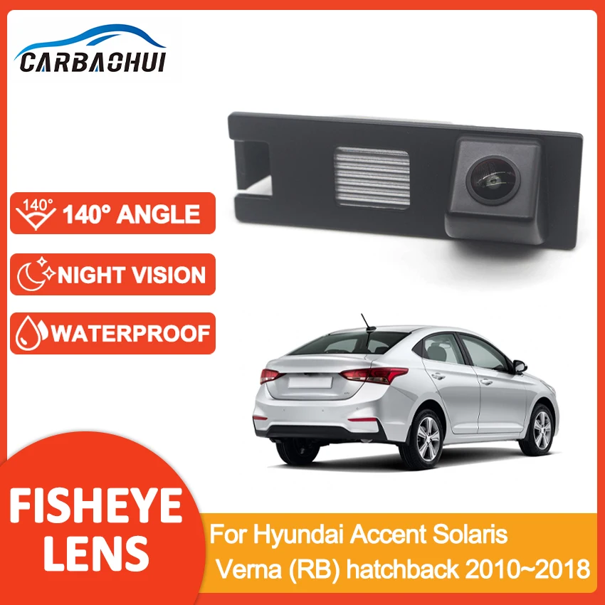 HD 1080P 140 ° Автомобильная камера заднего вида FishEye ночного видения для Hyundai Accent Solaris Verna (RB) хэтчбек 2010 ~ 2018
HD 1080P 140 ° Автомобильная камера заднего вида FishEye ночного видения для Hyundai Accent Solaris Verna (RB) хэтчбек 2010 ~ 2018
