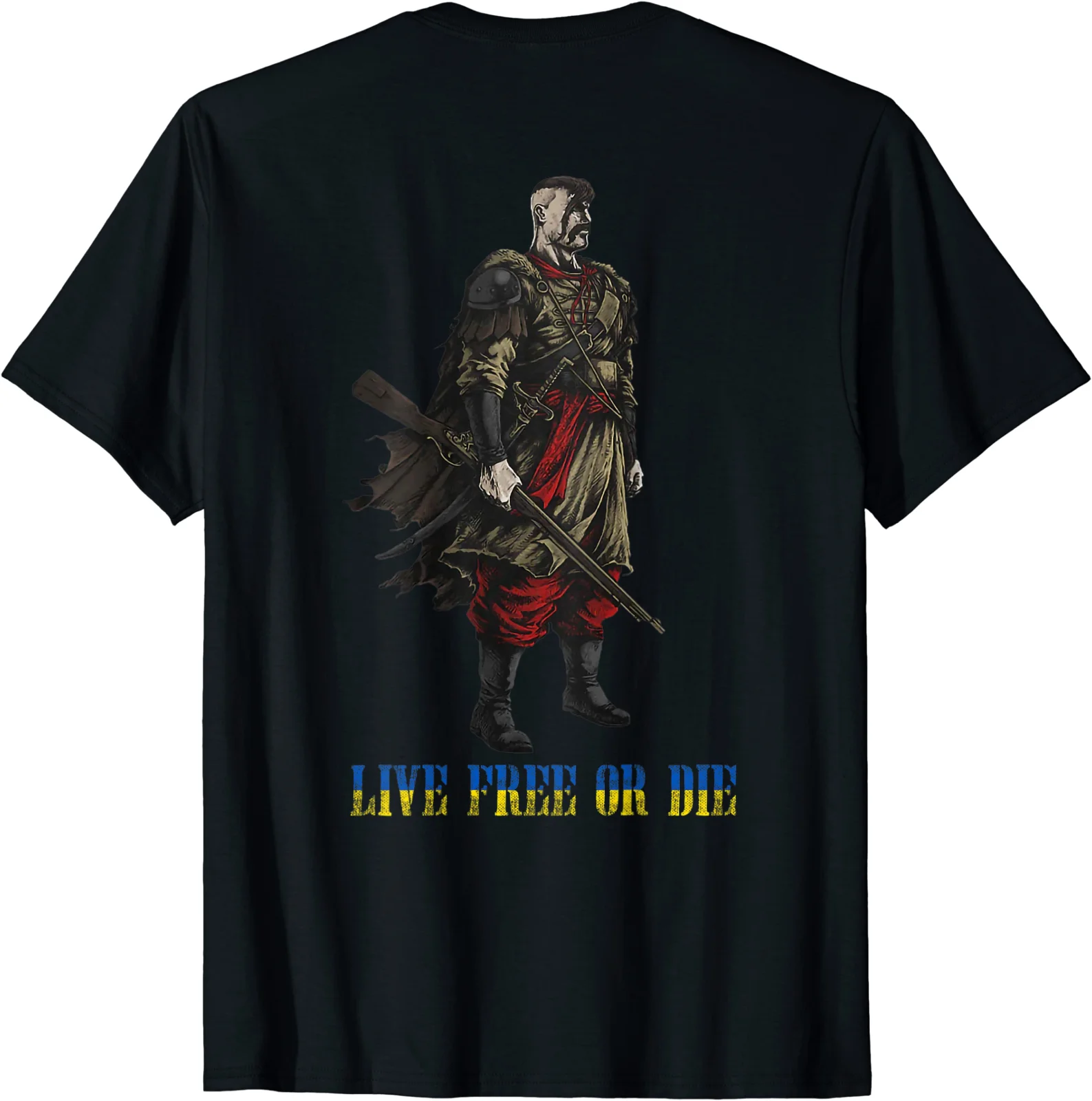 Live Free Or Die Cossack Warrior Ukrainian Vintage Men T-Shirt Short Sleeve Casual 100% Cotton Shirts S-3XL
Live Free Or Die Cossack Warrior Ukrainian Vintage Men T-Shirt Short Sleeve Casual 100% Cotton Shirts S-3XL