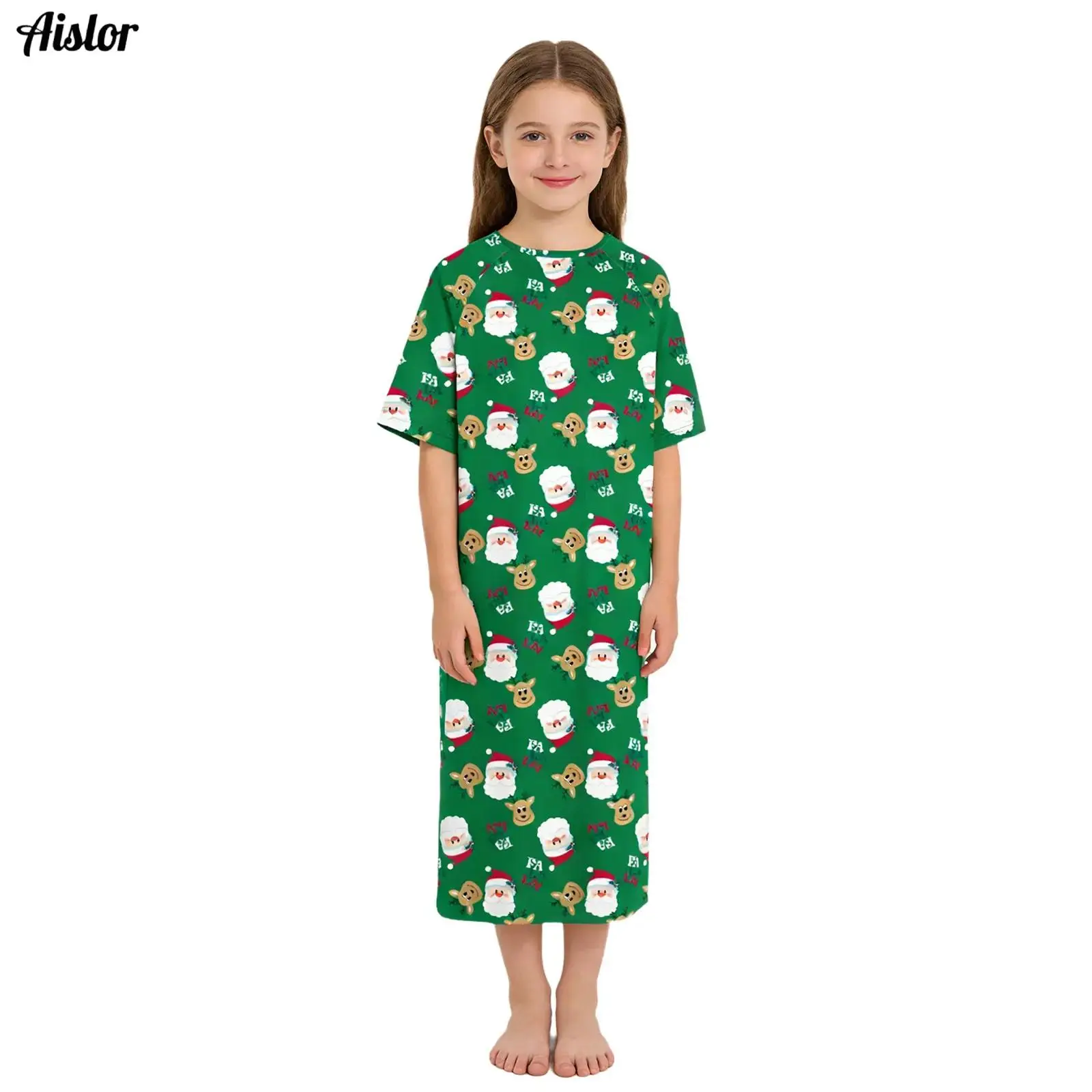 Kids Girls Robe Pediatric Medical Surgical Patient Dresses Button Short Sleeves Back Split Self-Tie Cute Printed Hospital Gown
Kids Girls Robe Pediatric Medical Surgical Patient Dresses Button Short Sleeves Back Split Self-Tie Cute Printed Hospital Gown