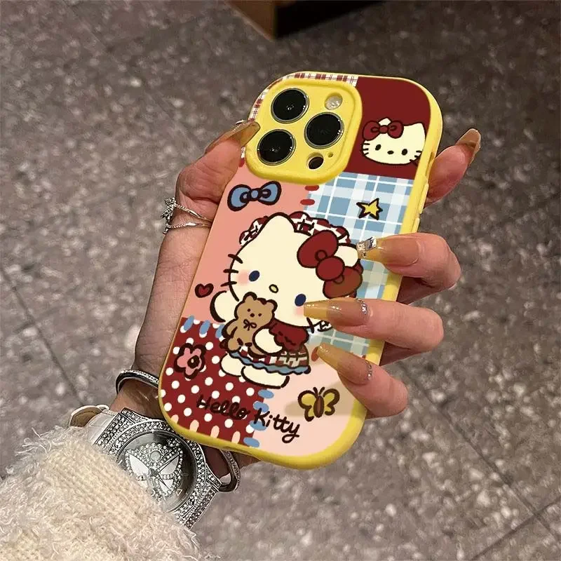 Hello Kitty Anime Kawaii Ins Phone Case MINISO Ins Fashion Cute Cartoon iphone 16 15 Pro Max Apple Cover Gifts for Girls
Hello Kitty Anime Kawaii Ins Phone Case MINISO Ins Fashion Cute Cartoon iphone 16 15 Pro Max Apple Cover Gifts for Girls