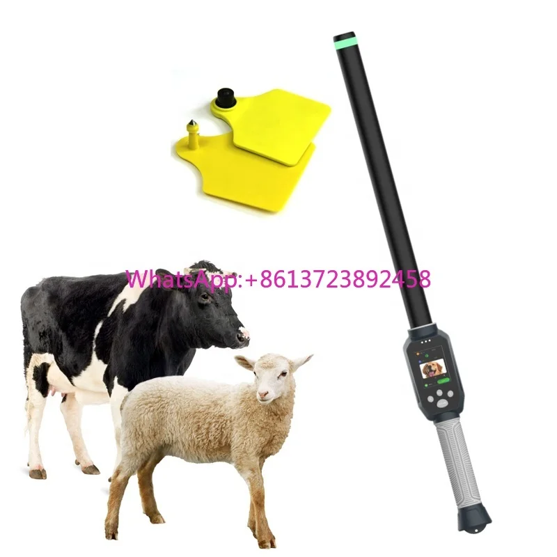 sheep cattle stick reader with indicator light handheld 134.2khz FDXB HDX RFID cow microc ear tag horse animal c scanner
sheep cattle stick reader with indicator light handheld 134.2khz FDXB HDX RFID cow microc ear tag horse animal c scanner