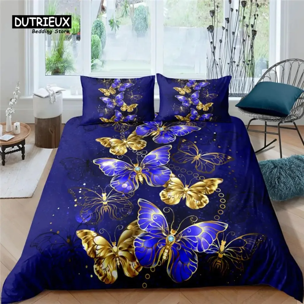 Home Living Luxury Butterfly Print 23Pcs Soft Duvet Cover PillowCase Queen and King Size Kids Bedding Set EUUSAU Size
Home Living Luxury Butterfly Print 23Pcs Soft Duvet Cover PillowCase Queen and King Size Kids Bedding Set EUUSAU Size