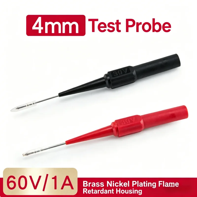 1/10 Pcs 30V Automotive test pin puncture break probe disassembly tool insulated ohmmeter test clip compatible with multimeter
1/10 Pcs 30V Automotive test pin puncture break probe disassembly tool insulated ohmmeter test clip compatible with multimeter