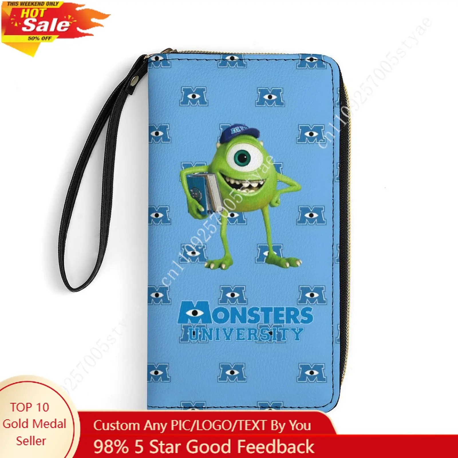 Mike Wazowski Leather Wallet Disney Licensed Custom Personalized Design Your Pattern Portable Purse Double Sided Print Cosplay
Mike Wazowski Leather Wallet Disney Licensed Custom Personalized Design Your Pattern Portable Purse Double Sided Print Cosplay