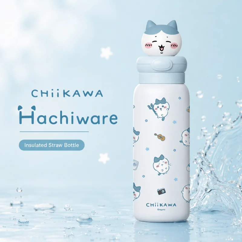 Kawaii Chiikawa Thermos Cup with Straw Portable Water Bottle Excellent Insulation Easy Clean Large Capacity for Student Girls
Kawaii Chiikawa Thermos Cup with Straw Portable Water Bottle Excellent Insulation Easy Clean Large Capacity for Student Girls