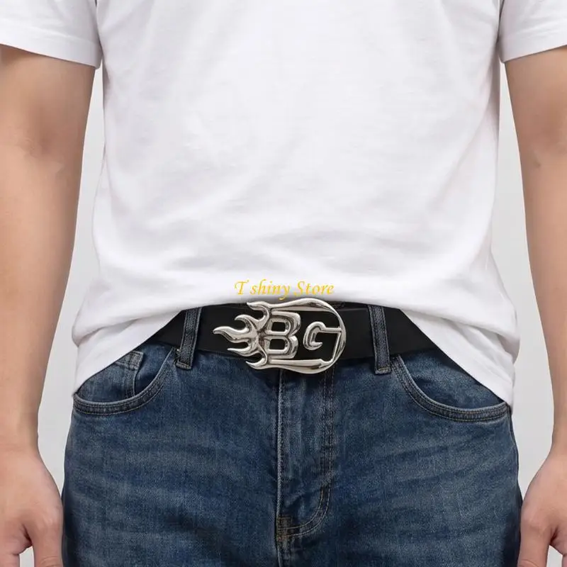 N58F Flame Belt Buckles Metal Retro Unique Replacement for Fashion Trend Golden
N58F Flame Belt Buckles Metal Retro Unique Replacement for Fashion Trend Golden