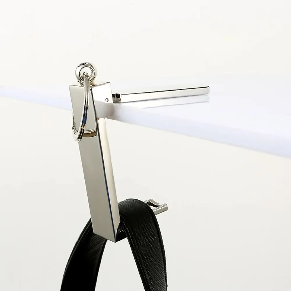 Multifunctional Foldable Bag Hangers Hanger Holder Mobile Phone Holder Purse Hook Silver Anti-Slip Pad Car Keychain Phone
Multifunctional Foldable Bag Hangers Hanger Holder Mobile Phone Holder Purse Hook Silver Anti-Slip Pad Car Keychain Phone