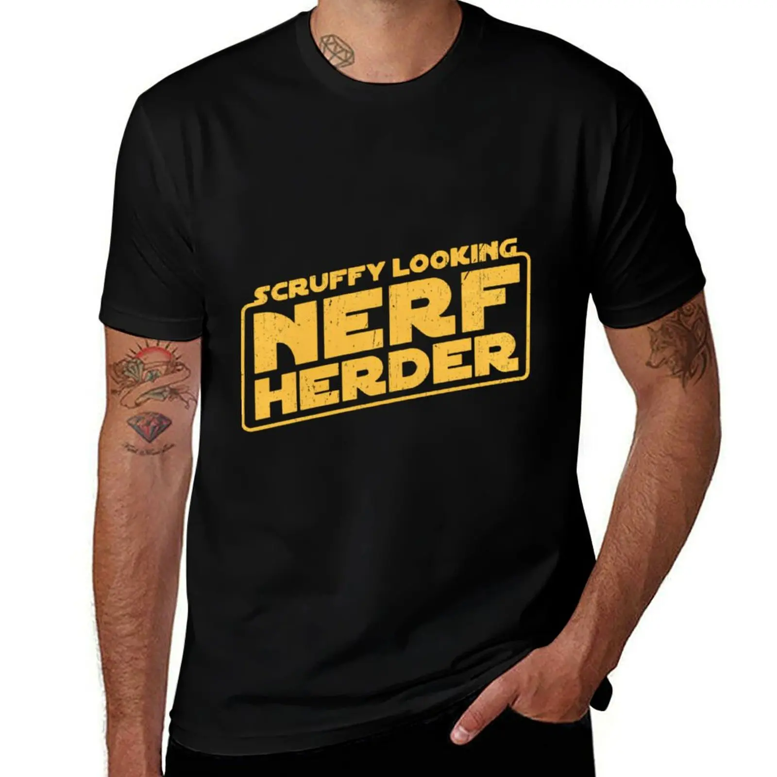 Scruffy Looking Nerf Herder \t T-Shirt g man t shirts for men cotton t shirts man 100% t shirts for man slim fit T-shirt
Scruffy Looking Nerf Herder \t T-Shirt g man t shirts for men cotton t shirts man 100% t shirts for man slim fit T-shirt