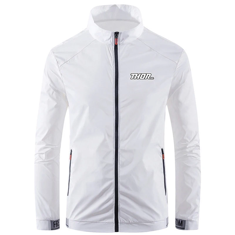 THORSOL Man Cycling Jackets Sun Protective Clothing Wind Resistant Mountain Bike Clothing Motorcycle Coat with Zippers Outerwear
THORSOL Man Cycling Jackets Sun Protective Clothing Wind Resistant Mountain Bike Clothing Motorcycle Coat with Zippers Outerwear