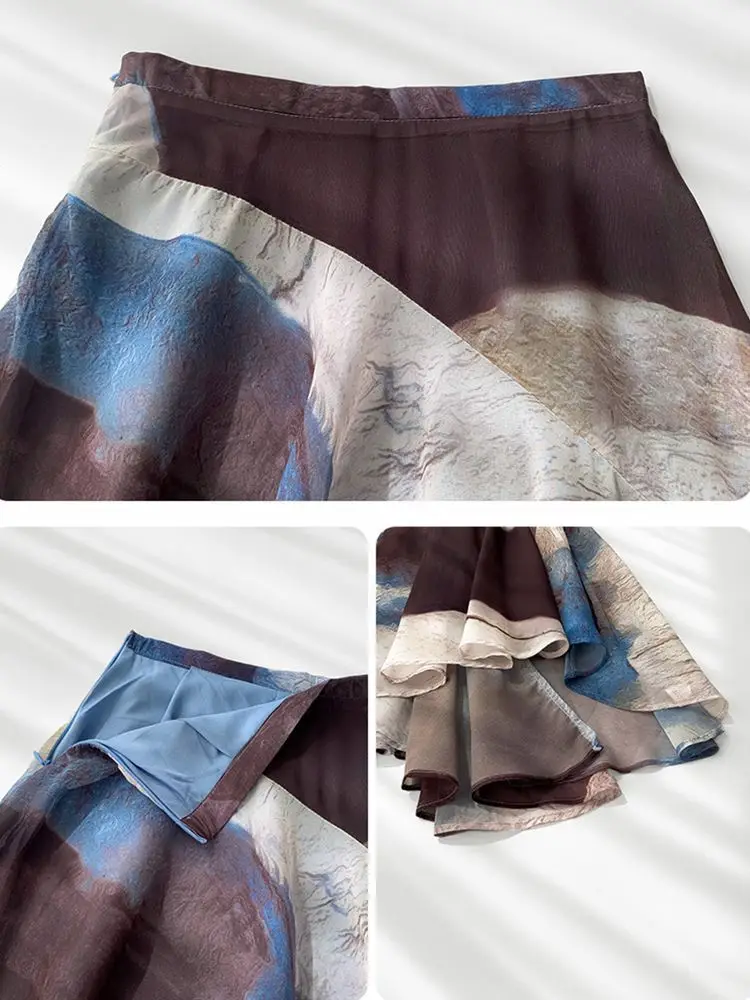 Elegant Asymmetrical A-Line Midi Skirt Women's High Waist Draped Personality Dyed Skirts Spring Summer New Style Half-length ...
Elegant Asymmetrical A-Line Midi Skirt Women's High Waist Draped Personality Dyed Skirts Spring Summer New Style Half-length ...