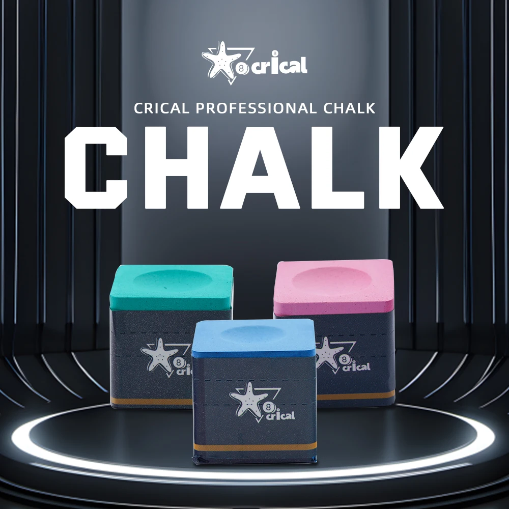 Креда для бильярдного кия Crical с 9 шт. 1 коробкой синий/зеленый/розовый для кармана, бильярдного кия, мел, аксессуары для бильярда 
Креда для бильярдного кия Crical с 9 шт. 1 коробкой синий/зеленый/розовый для кармана, бильярдного кия, мел, аксессуары для бильярда