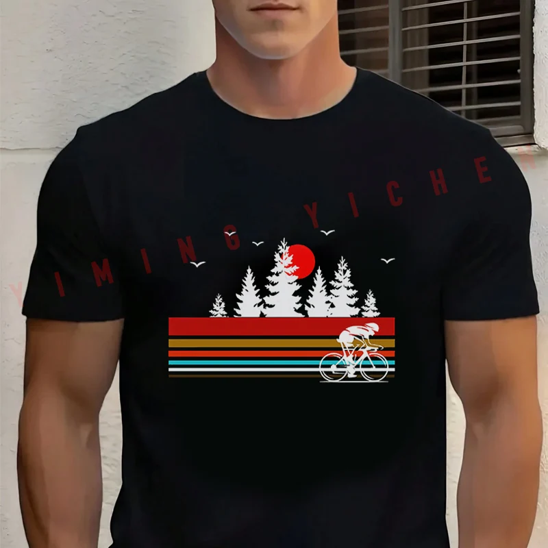 Men's Summer Cotton T-shirt Vintage Retro Moto Fahrrad Radfahren Mountainbike T Shirt Short Sleeved Casual O-Neck Unisex Tops
Men's Summer Cotton T-shirt Vintage Retro Moto Fahrrad Radfahren Mountainbike T Shirt Short Sleeved Casual O-Neck Unisex Tops