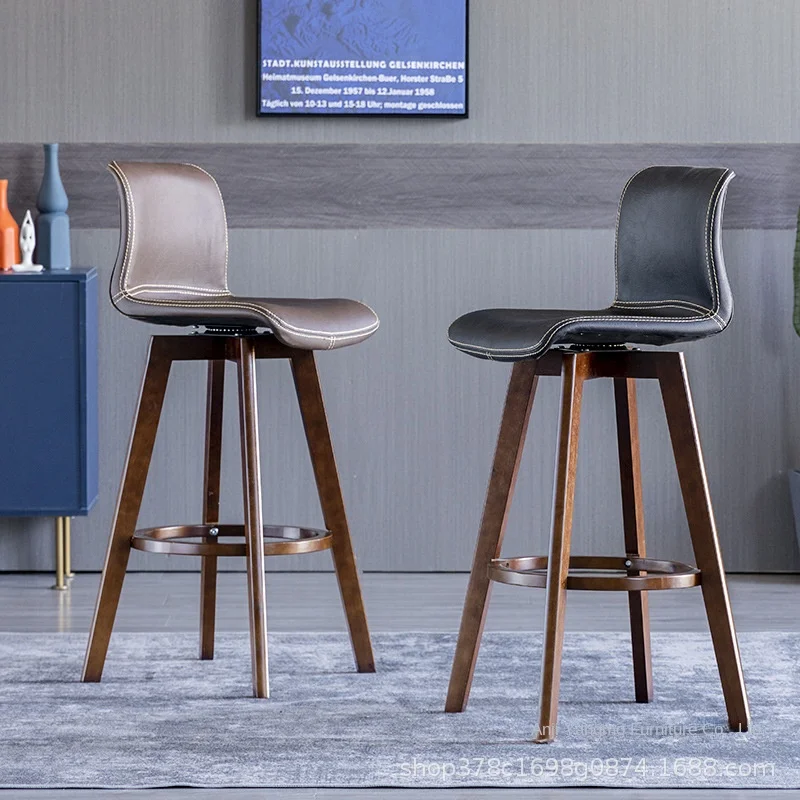 Custom Modern Design Solid Wood Chair High Back Stool Wooden Bar Chair For Home Living Room Bar Kitchen Counter
Custom Modern Design Solid Wood Chair High Back Stool Wooden Bar Chair For Home Living Room Bar Kitchen Counter