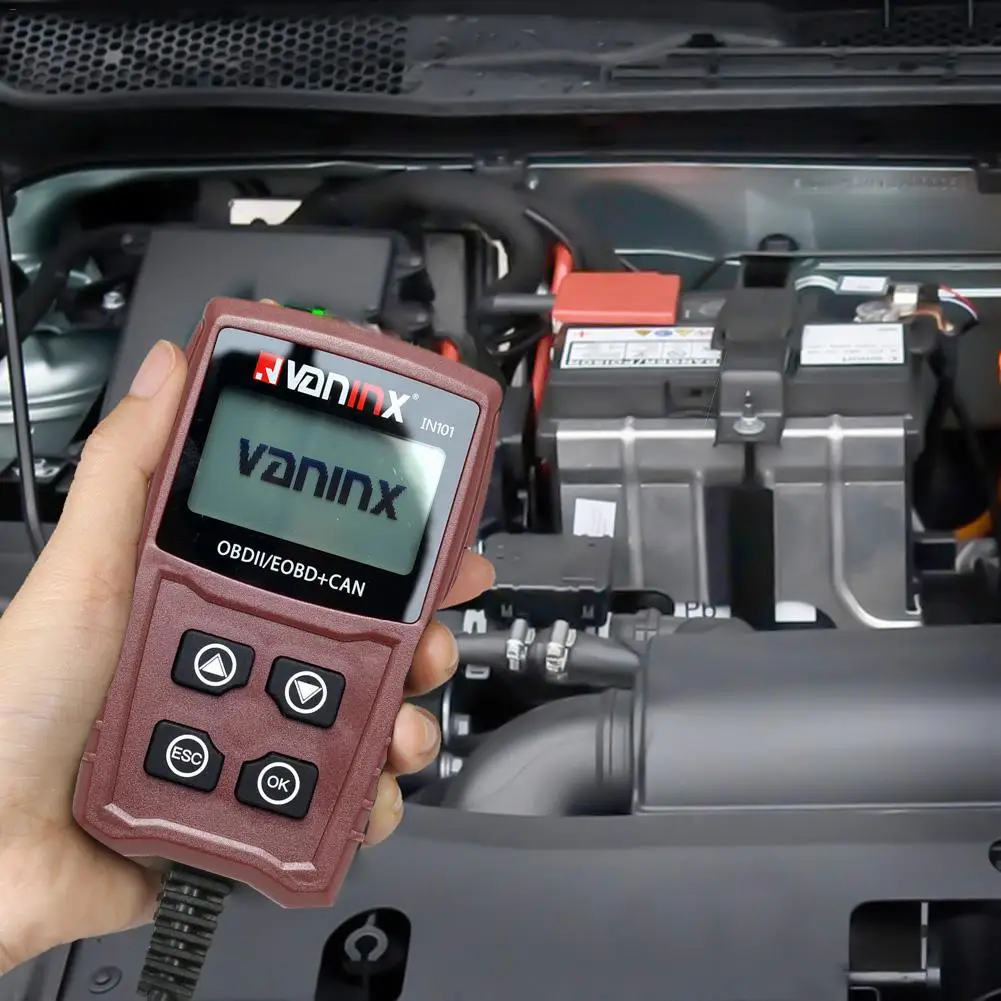 Foreign trade explosion car fault diagnosis instrument OBD2 reading code to clear the fault IN101 measurable battery, spot
Foreign trade explosion car fault diagnosis instrument OBD2 reading code to clear the fault IN101 measurable battery, spot
