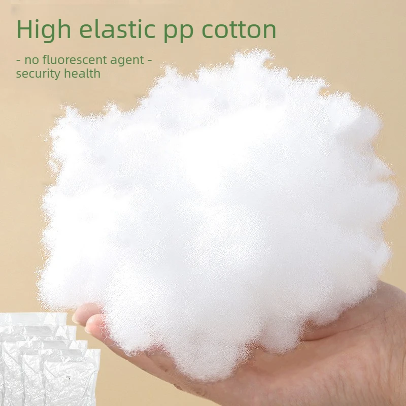 High Elasticity PP Cotton Handmade Doll Stuffing Throw Pillow Core Lounge Cushion Filling Fluffy Fiber High Elasticity Cotton
High Elasticity PP Cotton Handmade Doll Stuffing Throw Pillow Core Lounge Cushion Filling Fluffy Fiber High Elasticity Cotton