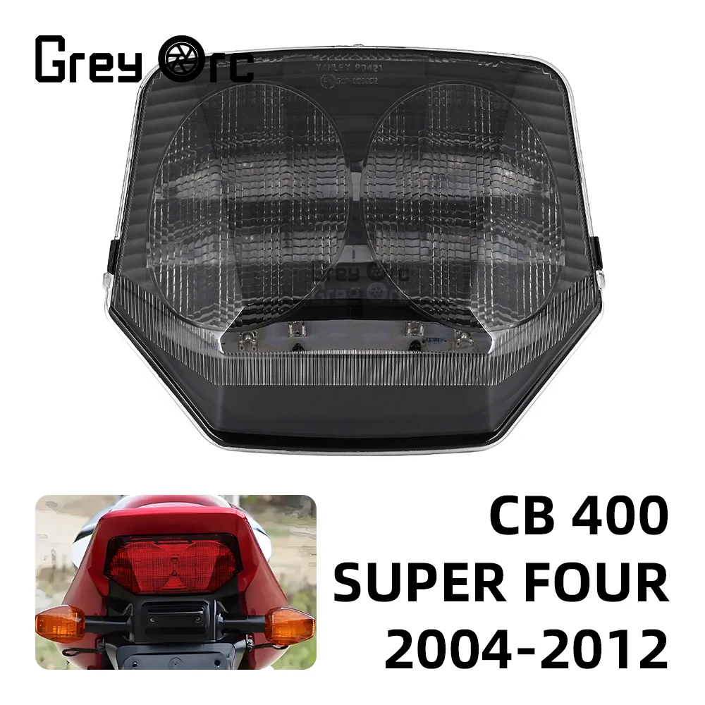 For Honda CB 400 SUPER FOUR 2004-2012 CB 1300 2003-2009 Accessories Motorcycle Taillights Brake Lights Turn Signals Integrated
For Honda CB 400 SUPER FOUR 2004-2012 CB 1300 2003-2009 Accessories Motorcycle Taillights Brake Lights Turn Signals Integrated