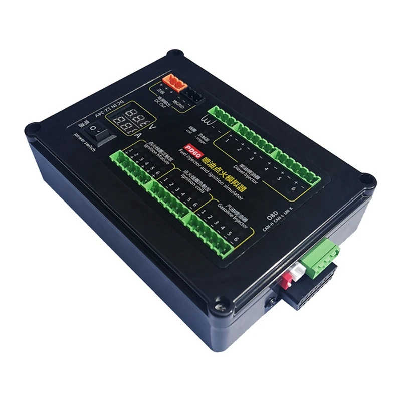PD60 Бензиновый инжектор Симулятор катушки зажигания ЭБУ Платформа обслуживания Автомобильный компьютер Инструмент для обслуживания и тестирования
PD60 Бензиновый инжектор Симулятор катушки зажигания ЭБУ Платформа обслуживания Автомобильный компьютер Инструмент для обслуживания и тестирования