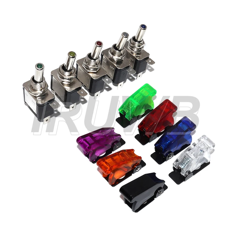 Cover Guard 12V20A transparent Auto Car Boat Truck Luminous Led Toggle Switch With Safety Aircraft Flip Up
Cover Guard 12V20A transparent Auto Car Boat Truck Luminous Led Toggle Switch With Safety Aircraft Flip Up