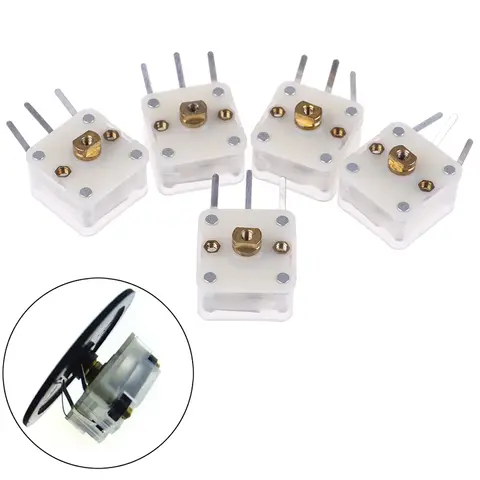 5Pcs Duplex 223p 60pf/140pf 2.1mm Hole Shaft Radio Variable Capacitor
