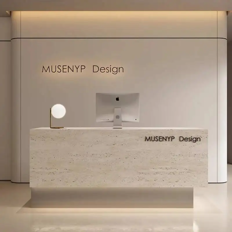Desks Customer Display Elegant Reception Modern Light Luxury Drawers Counter Reception Desks Beauty Welcome Bureau Furniture
Desks Customer Display Elegant Reception Modern Light Luxury Drawers Counter Reception Desks Beauty Welcome Bureau Furniture