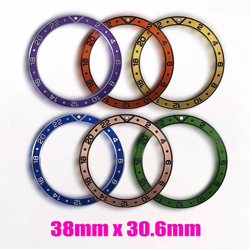 38mm Incline Aluminium Bezel Insert Fits SKX007 SKX009 SRPD GMT SUB Watch Case NH35 NH36 Movement Watch Bezel Ring Refit Parts
38mm Incline Aluminium Bezel Insert Fits SKX007 SKX009 SRPD GMT SUB Watch Case NH35 NH36 Movement Watch Bezel Ring Refit Parts