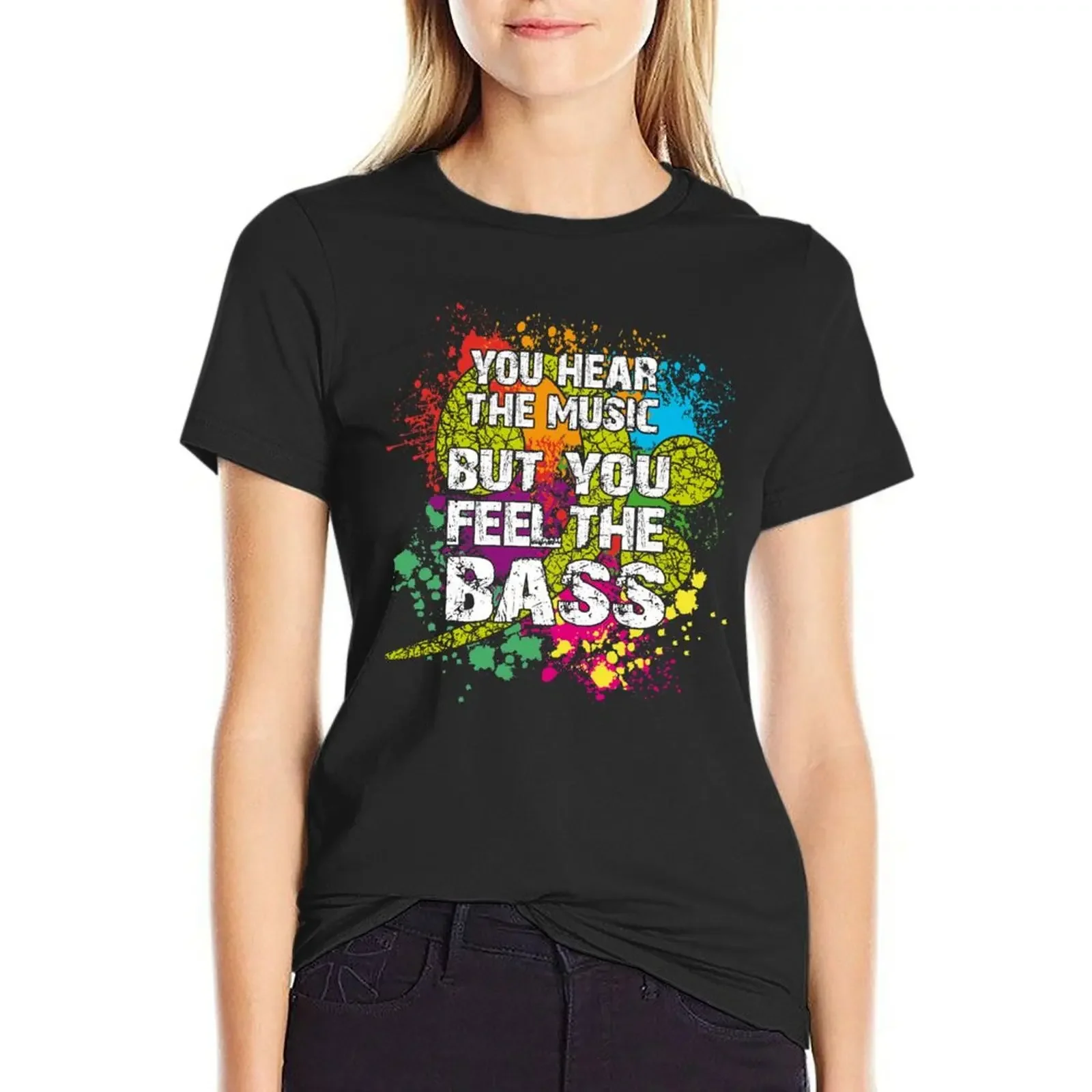 Kopie von You Hear Music - You Feel Bass T-Shirt vintage Female clothing animal print shirt for girls quick-drying Woman fashion
Kopie von You Hear Music - You Feel Bass T-Shirt vintage Female clothing animal print shirt for girls quick-drying Woman fashion