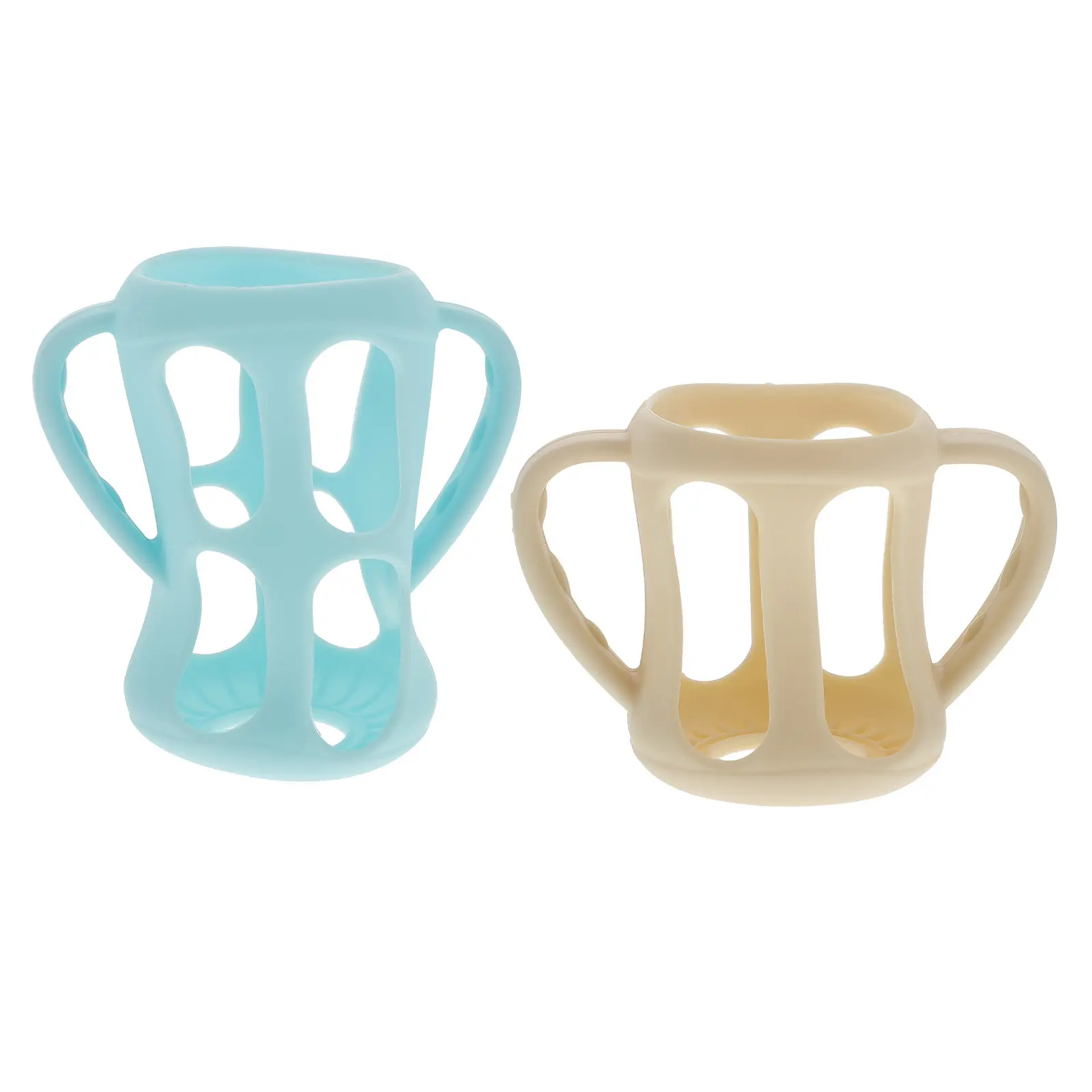 2Pcs Baby Bottle Sleeve Anti-Drop Cover for Infant Feeding Bottles Soft Ductile Material Impact Resistant Bottle Protector
2Pcs Baby Bottle Sleeve Anti-Drop Cover for Infant Feeding Bottles Soft Ductile Material Impact Resistant Bottle Protector