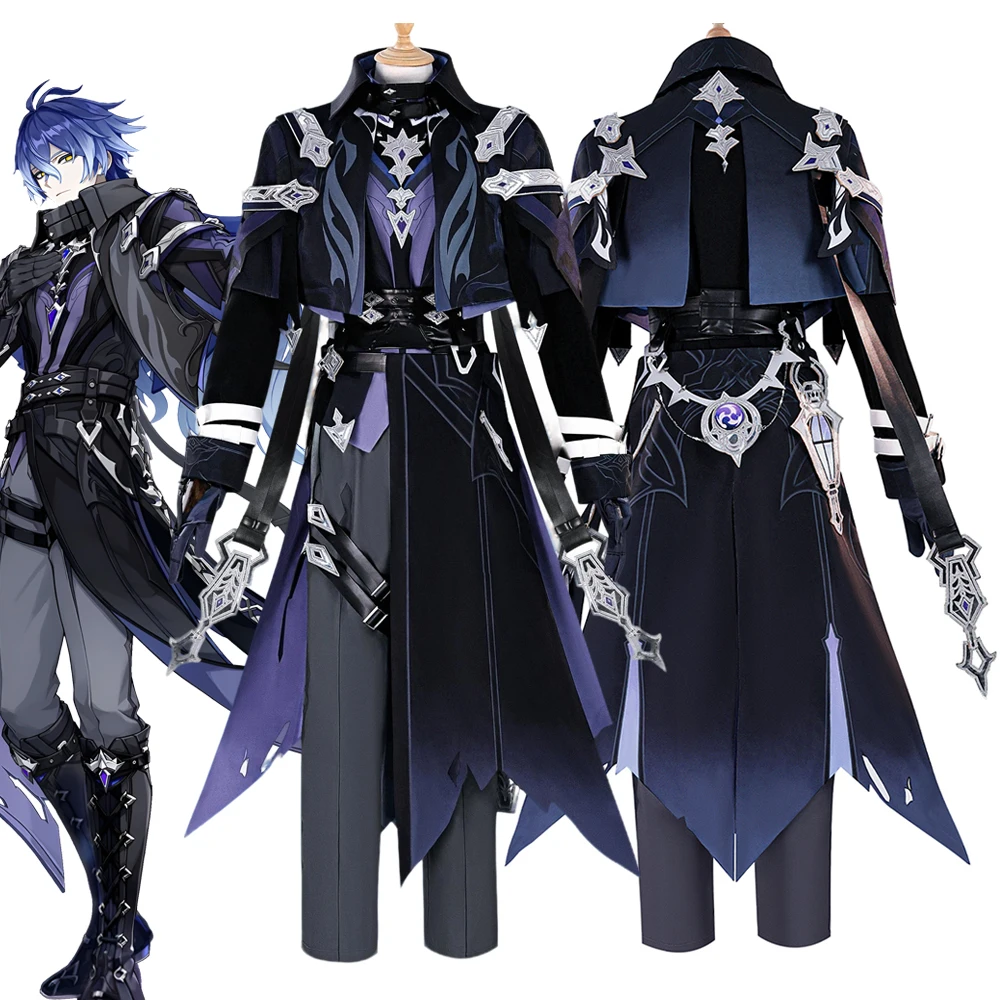 Game Genshin Impact Kyryll Chudomirovich Flins Cosplay Costume Adult Men Uniform Stage Combat Suit Halloween Clothes Outfit
Game Genshin Impact Kyryll Chudomirovich Flins Cosplay Costume Adult Men Uniform Stage Combat Suit Halloween Clothes Outfit