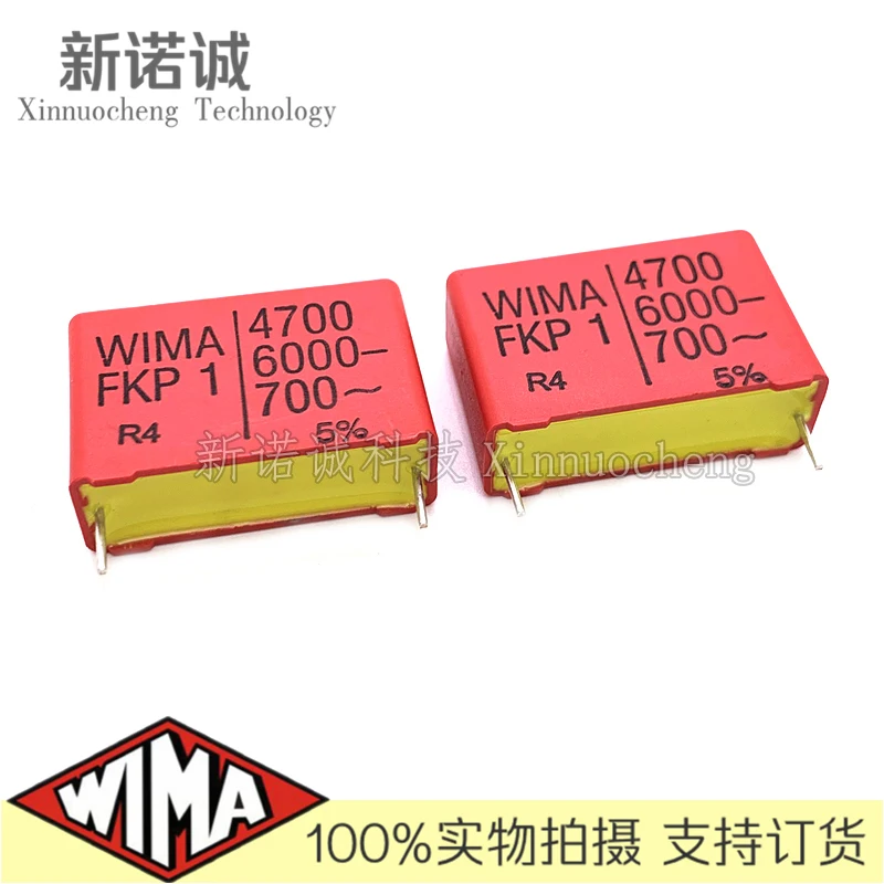 2PCS/5PCS/10PCS/20PCS/Lot WIMA FKP1 6000v4700PF 6000V 0.0047UF foil film capacitor 4700PF 4n7 6000V472 Foot distance 27.5MM
2PCS/5PCS/10PCS/20PCS/Lot WIMA FKP1 6000v4700PF 6000V 0.0047UF foil film capacitor 4700PF 4n7 6000V472 Foot distance 27.5MM