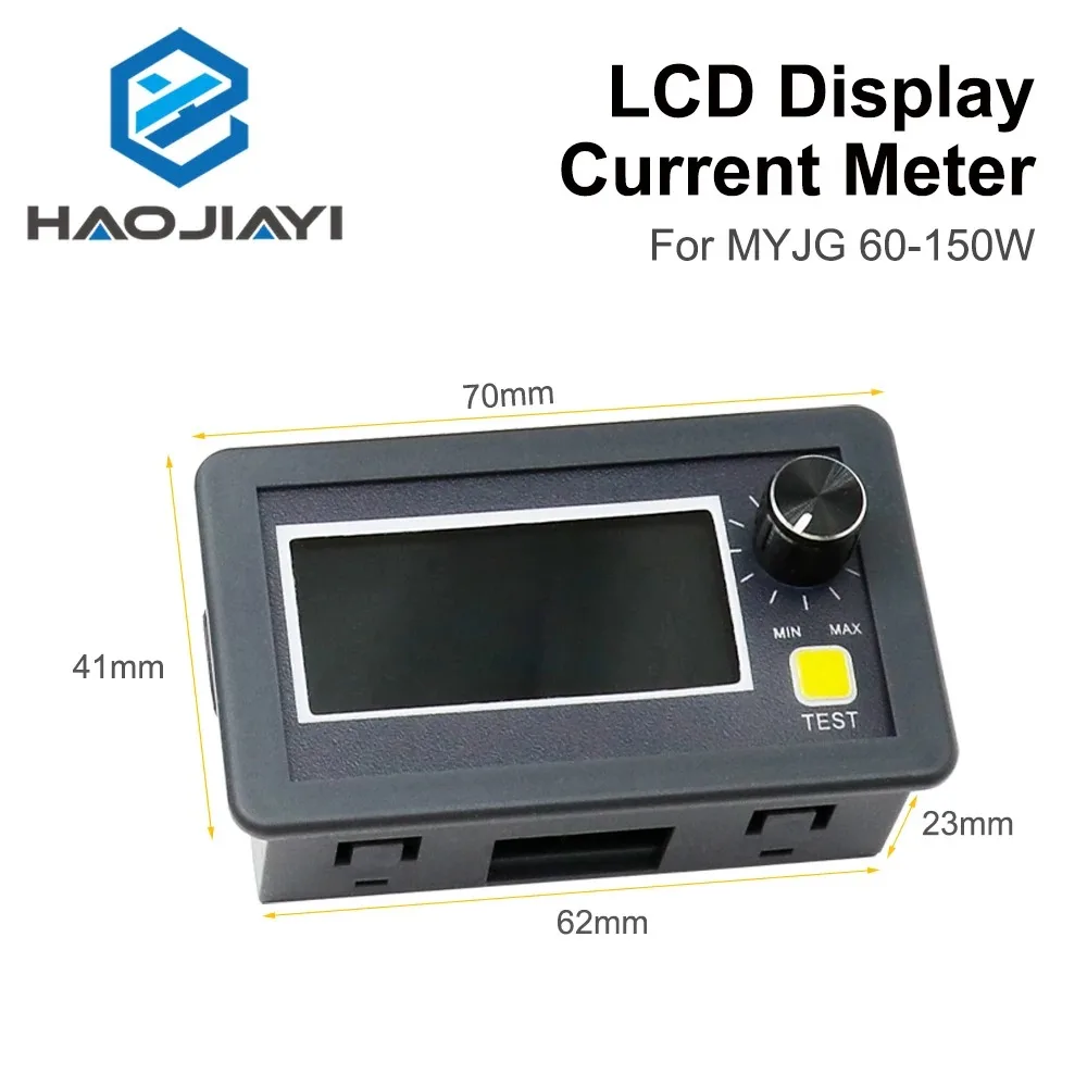 HAOJIAYI LCD Display CO2 Current Meter External Screen for MYJG Series 60W&150W CO2 Laser Power Supply
HAOJIAYI LCD Display CO2 Current Meter External Screen for MYJG Series 60W&150W CO2 Laser Power Supply