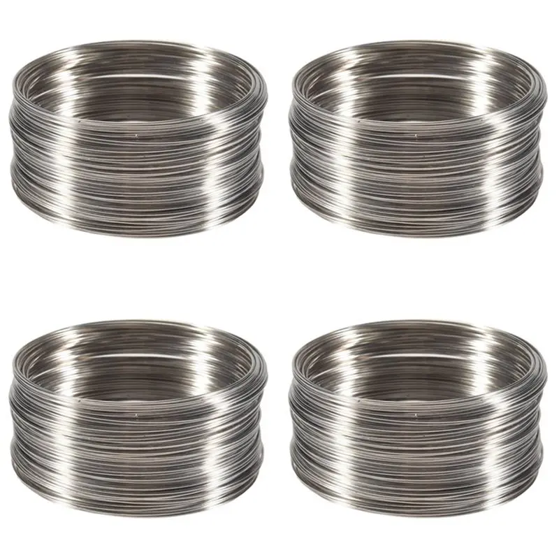 CYL-400Loops Memory Beading Wire For Bracelet 50Mm-55Mm(2 Inch-2 1/8 Inch) Dia
CYL-400Loops Memory Beading Wire For Bracelet 50Mm-55Mm(2 Inch-2 1/8 Inch) Dia