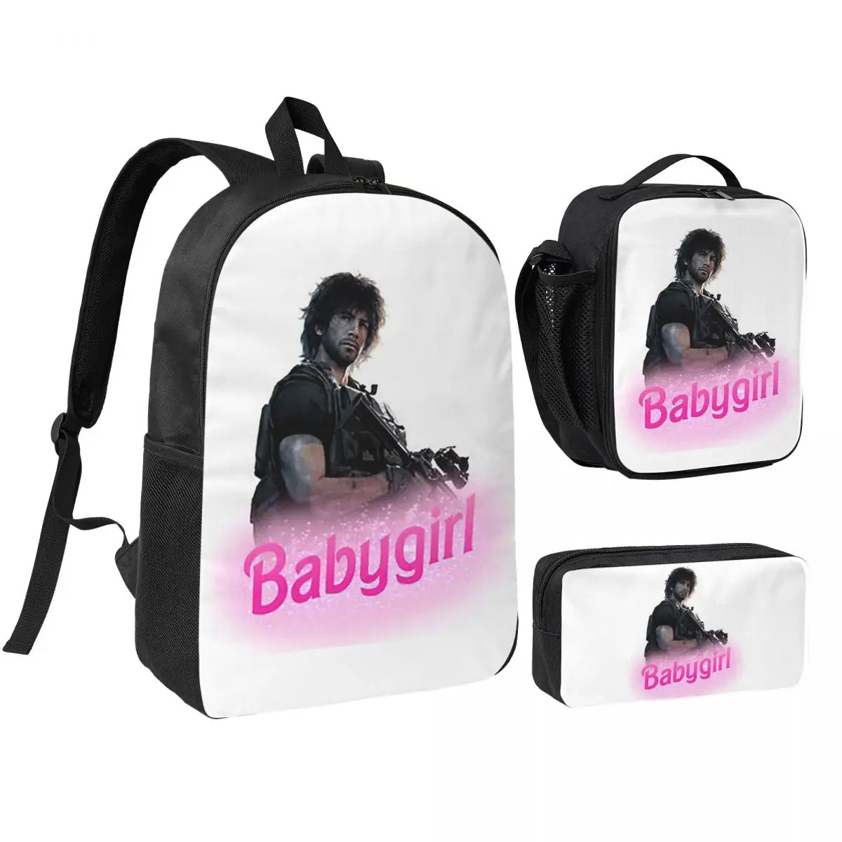 Carlos Oliveira Babygirl Backpack Boys Girls BookBag School Bag Shoulder Bags 3ps Insulated Lunch Bag Pencil Case
Carlos Oliveira Babygirl Backpack Boys Girls BookBag School Bag Shoulder Bags 3ps Insulated Lunch Bag Pencil Case