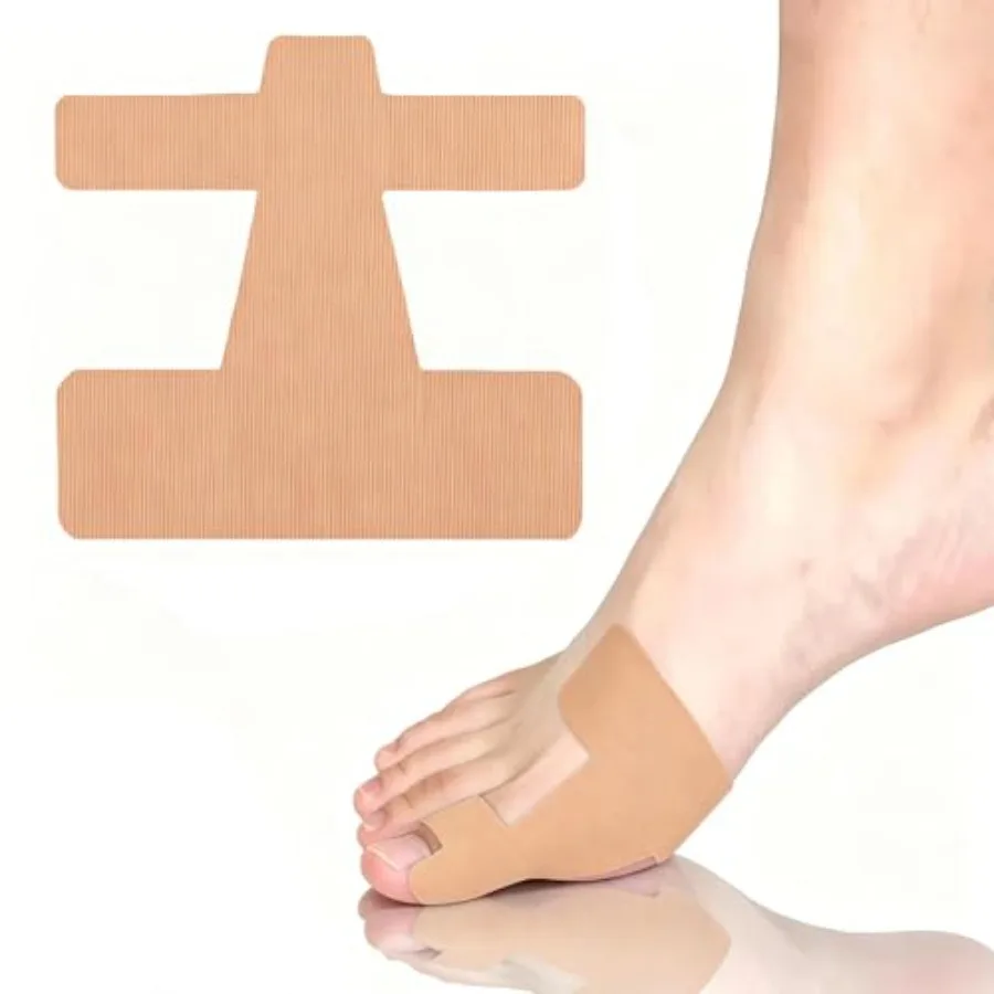 40Pcs Pre-Cut Bunion Corrector Kinesiology Tape, Self-Adhesive Hallux Valgus Corrector for Men and Women, Elastic, Breathable a
40Pcs Pre-Cut Bunion Corrector Kinesiology Tape, Self-Adhesive Hallux Valgus Corrector for Men and Women, Elastic, Breathable a