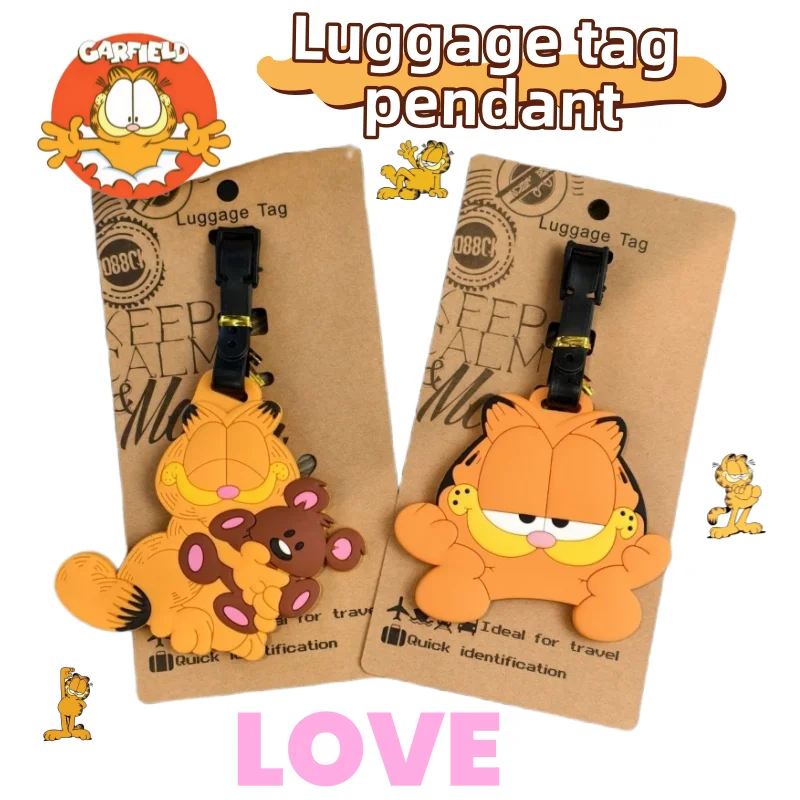 Garfield Odieins luggage tag cartoon cute fun luggage boarding pass creative personality shipping identification card pendant
Garfield Odieins luggage tag cartoon cute fun luggage boarding pass creative personality shipping identification card pendant
