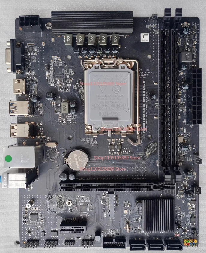Материнская плата Mingxuan MS B760m-f Challenger, поддерживает процессоры Intel 12/13 поколений, двухканальная память DDR4
Материнская плата Mingxuan MS B760m-f Challenger, поддерживает процессоры Intel 12/13 поколений, двухканальная память DDR4
