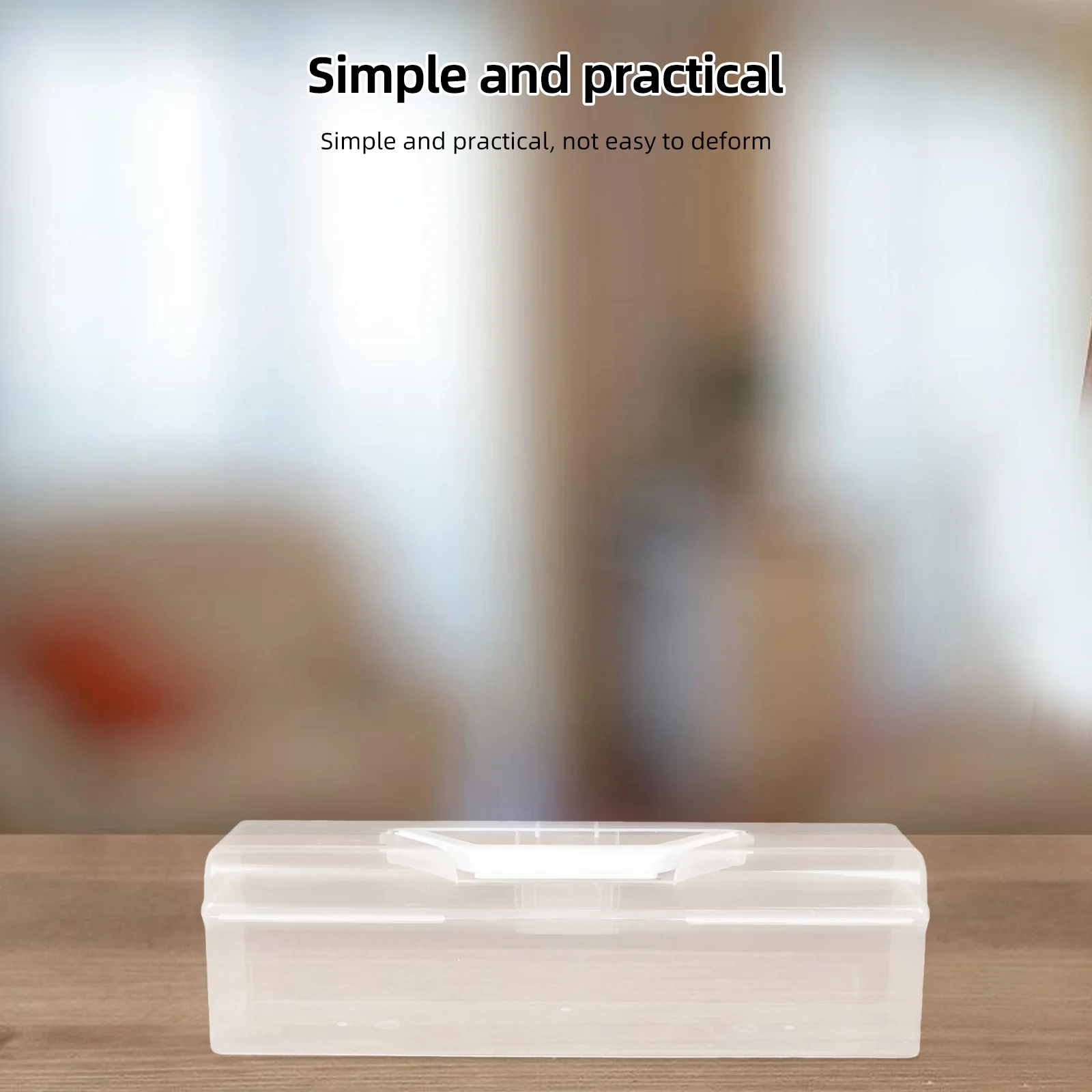 Compact Transparent Card Storage Box for Playing Cards Large Capacity Plastic Organizer Clear Container for Trading Sports Game
Compact Transparent Card Storage Box for Playing Cards Large Capacity Plastic Organizer Clear Container for Trading Sports Game